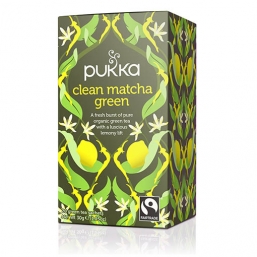 CHÁ CLEAN GREEN BIO 20 SAQ PUKKA