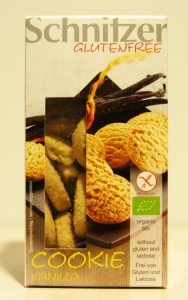 COOKIE BAUNILHA S/ GLUTEN BIO 150G SNHNITZER