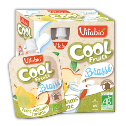 IOGURTE PÊRA MAÇÃ BIO 85G COOL FRUITS