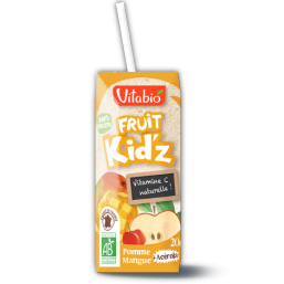 SUMO MAÇÃ MANGA ACEROLA BIO 20CL VITABIO KID’Z