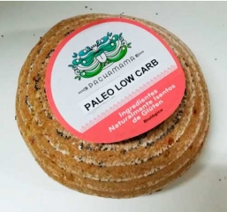 PÃO PALEO LOW CARB “S/GLÚTEN” PACHAMAMA