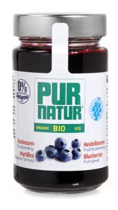 COMPOTA DE MIRTILO S/AÇUCAR 250GRS