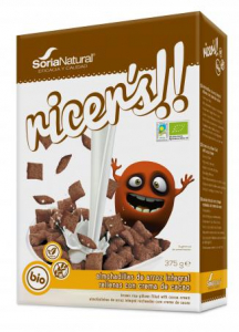 RICER’S ALMOFADAS DE ARROZ C/ CHOCOLATE BIO 375G SORIA