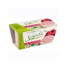 SOBREMESA SOJA FRUTOS DO BOSQUE BIO 2X100G SOJADE